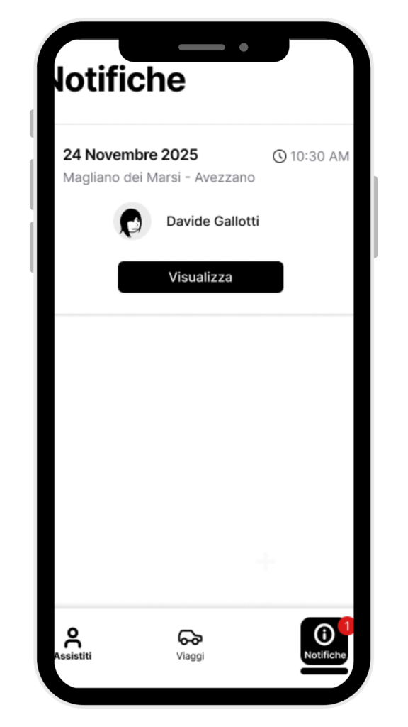 blu go notifiche utenti