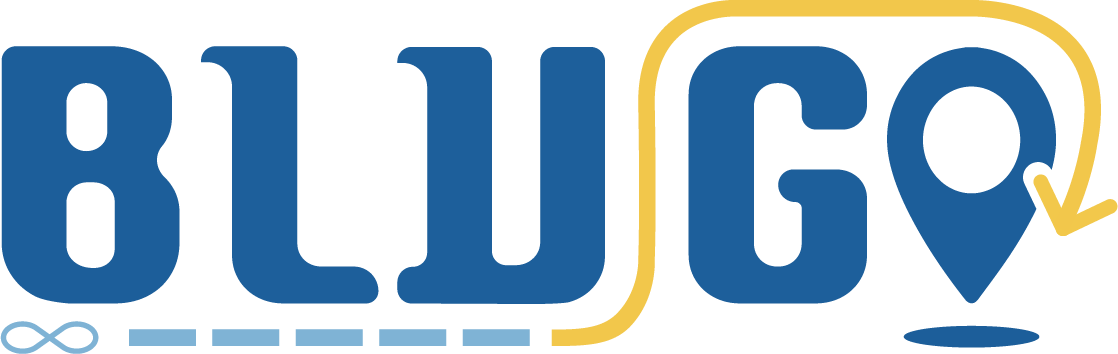 logo blu go solo testo